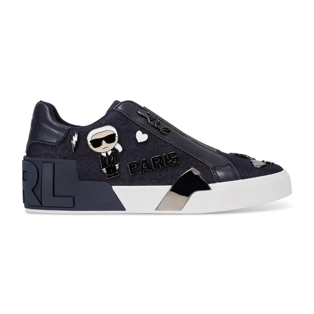 KARL LAGERFELD PARIS Mavise Slip-On Sneakers Women - BLKBLK