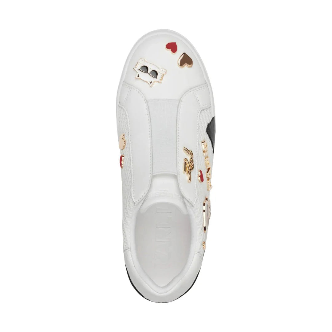 KARL LAGERFELD PARIS Mavise Slip-On Sneakers Women - WHT