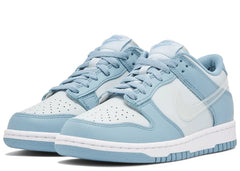 Nike Dunk Low (GS) Clear Blue Swoosh (Mirror)