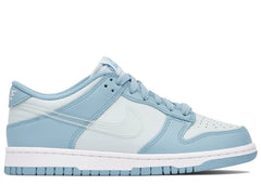 Nike Dunk Low (GS) Clear Blue Swoosh (Mirror)