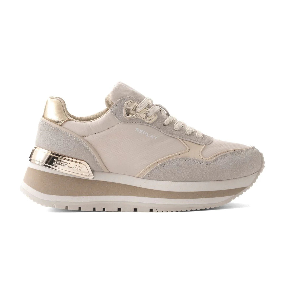 REPLAY Penny Mesh Sneakers Women GWSA5-BEGGLD