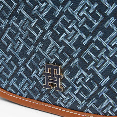 Tommy Hilfiger TH Monoplay Crossbody Saddle Bag - BLU