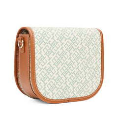 Tommy Hilfiger TH Monoplay Crossbody Saddle Bag - GRN