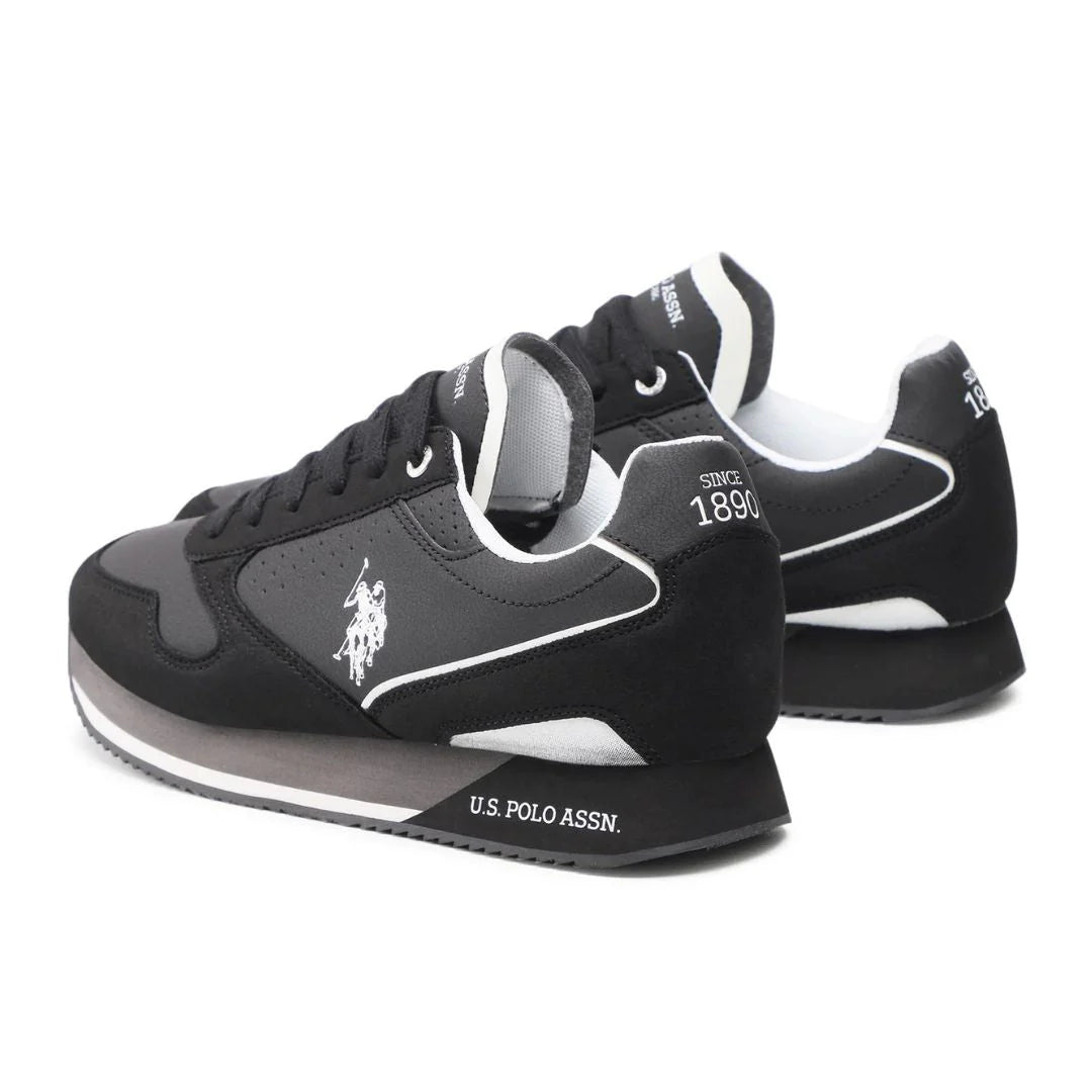 U.S. POLO ASSN. NOBIL 183-BLACK