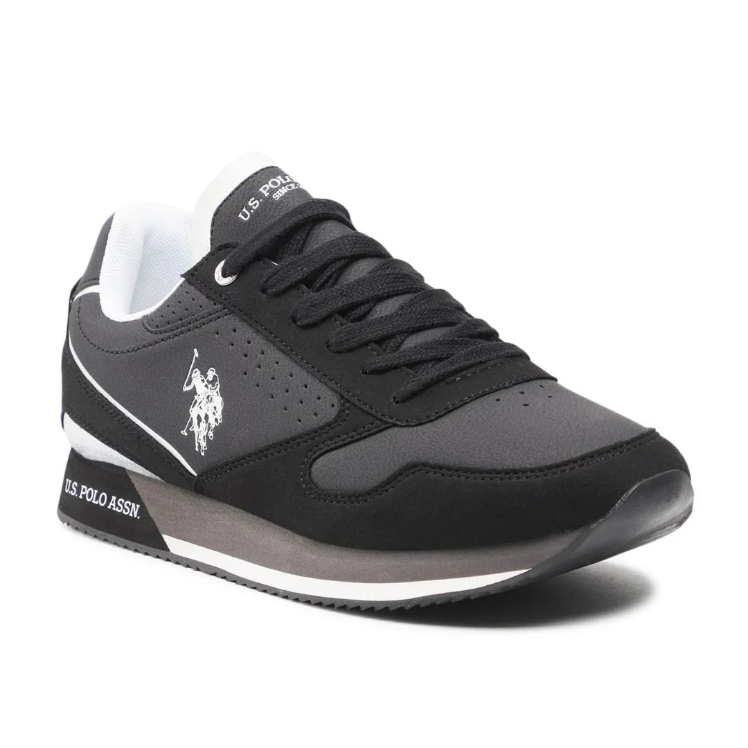 U.S. POLO ASSN. NOBIL 183-BLACK